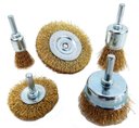 Ver imagem 1 de Kit Escova de Aço Circulares e Copo para Furadeira 5 Peças