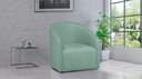 Ver imagem 1 de Poltrona Decorativa Lara Veludo Acqua - Lm Decor