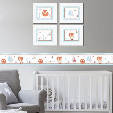 Quadro Infantil Raposinha