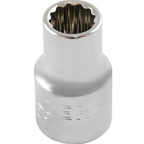 Soquete Estriado Encaixe 1/2 10mm Crv - 204001bbr - Belzer Soquete Estr.enc.1/2-10mm Crv Belzer Coop