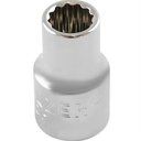 Ver imagem 1 de Soquete Estriado Encaixe 1/2 10mm Crv - 204001bbr - Belzer Soquete Estr.enc.1/2-10mm Crv Belzer Coop
