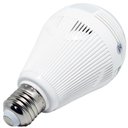 Ver imagem 3 de Lâmpada Câmera Espiã 360° Panorâmica Wifi Ip Led Bivolt Microfone e Alto Falante Embutido