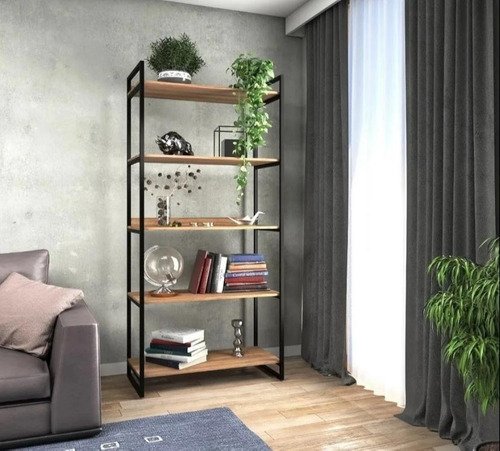 estante instustrial estante multiuso Exclusivo Decore com Amor Estande Multiuso - 2