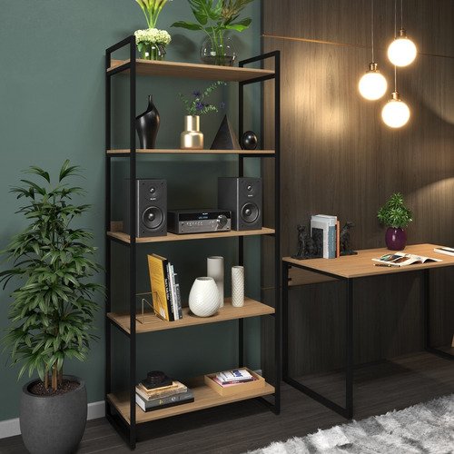 estante instustrial estante multiuso Exclusivo Decore com Amor Estande Multiuso - 1
