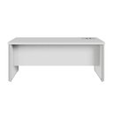 Ver imagem 5 de Mesa Diretor com Caixa de Tomadas e Porta Objetos para Escritório 180cm Corporate Cinza