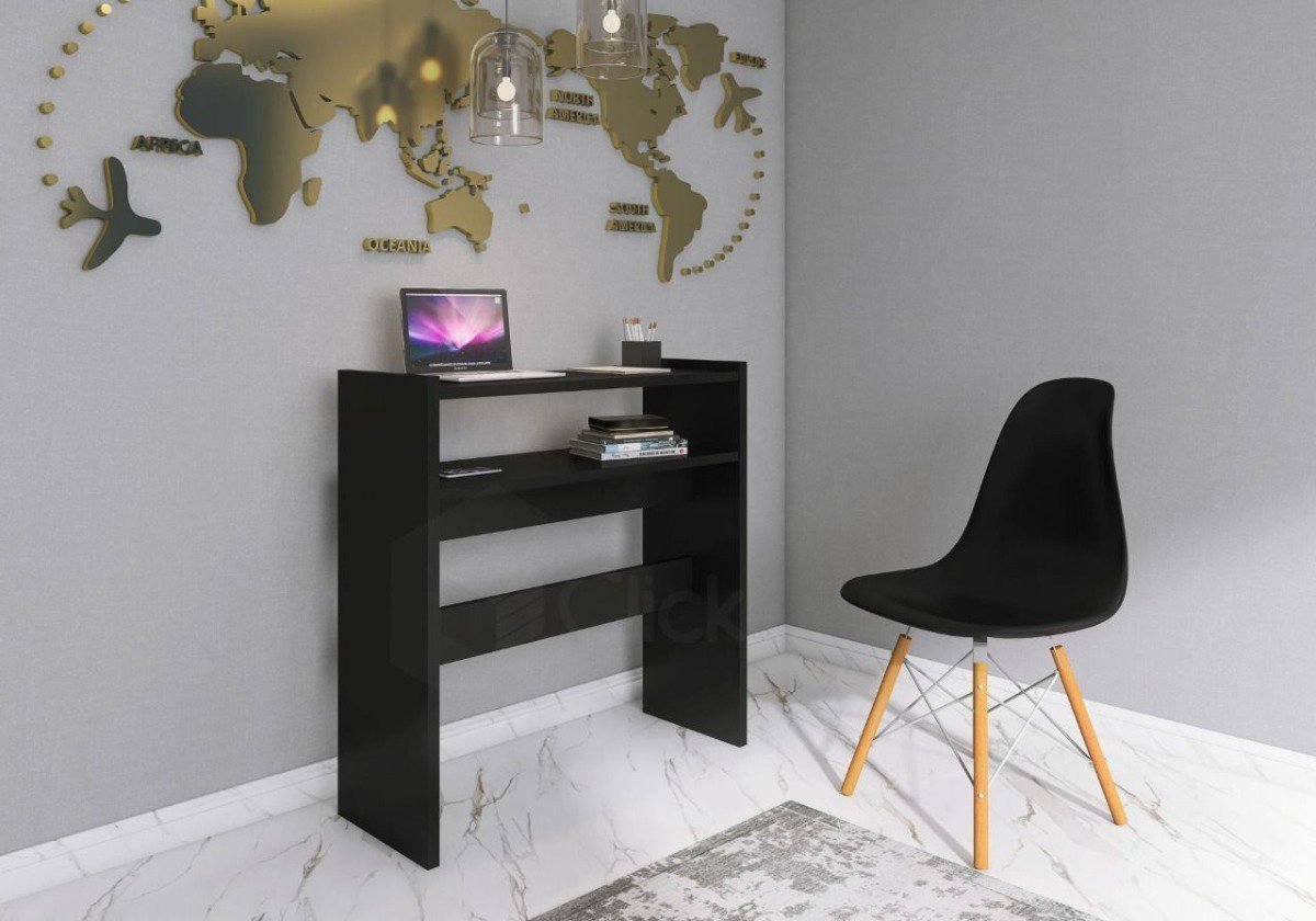 Mesa Para Escritório Rústica Nova Decor Mesa Multiuso - 4