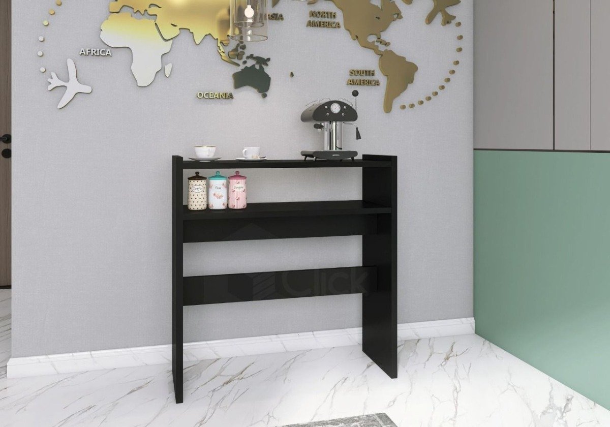 Mesa Para Escritório Rústica Nova Decor Mesa Multiuso - 5