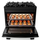 Ver imagem 2 de Fogão 5 Bocas Atlas Agile Up Glass com Mesa de Vidro e Acendimento Automático Preto Bivolt