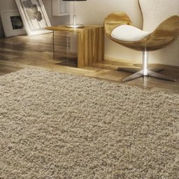 Tapete de Sala Galax Trigo 200 x 300cm Tapetes São Carlos - 1