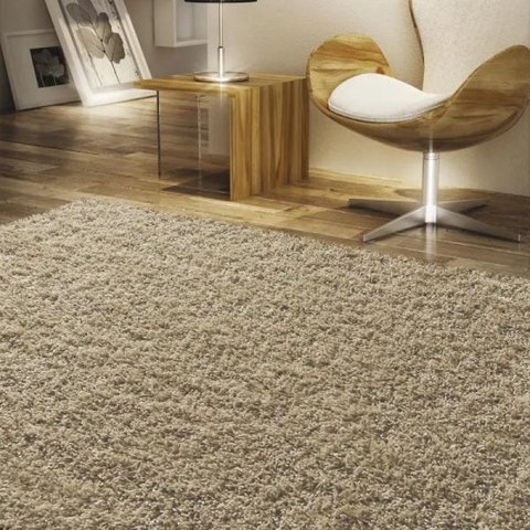 Tapete de Sala Galax Trigo 200 x 300cm Tapetes São Carlos