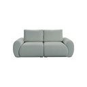 Ver imagem 2 de Sofá Living 3 Lugares Chenille Cinza Médio Tec.2302 Murale 200cm Yescasa
