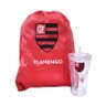 Copo com Canudo e Mochila - Flamengo - 1