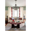 Ver imagem 3 de Lustre para Sala de Visitas Decorativo em Metal Artesanal Luminária