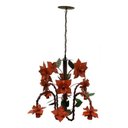 Ver imagem 1 de Luminária para Quarto Rustico Decoração de Ambiente Interno Direto Da Fabrica - Laranja
