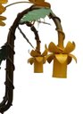 Ver imagem 6 de Lustre Moderno de Flores Artesanal com Bocal para Baixo Iluminação Sala Grande - Amarelo
