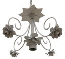 Ver imagem 1 de Lustre Pequeno Para Sala De Apartamento Moderno Com - Branco