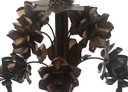 Ver imagem 3 de Lustre Ornamental Decorativo Para Sala de Estar Colonial - Verniz