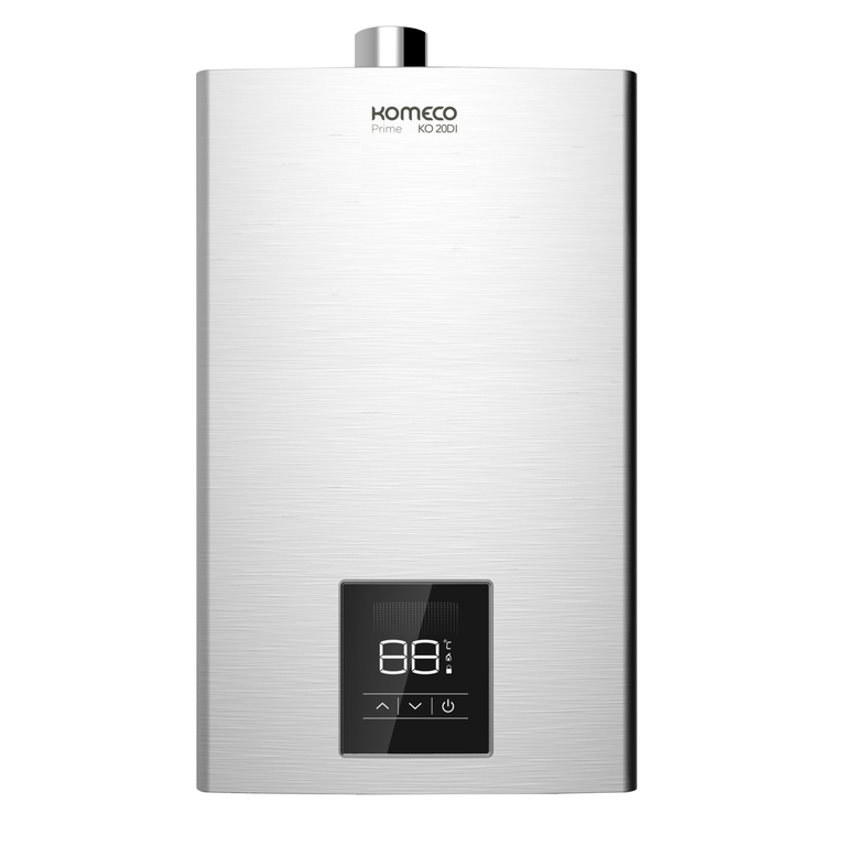 Aquecedor de Água a Gás Komeco Ko 21 Di Prime Inox Digital 21 Litros Bivolt Gás Glp