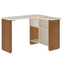 Ver imagem 2 de Mesa Escrivaninha Giratoria 3 em 1 Cinamomo Off White Arly