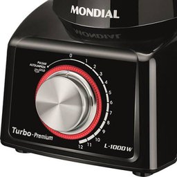 L-1000 Fb - Liquidificador Turbo Premium Full Black 127V - Mondial - 5