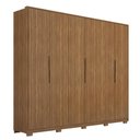 Ver imagem 2 de Guarda Roupa Casal Atrice 6 Portas Amêndola Touch com Pés - Demartêz Amêndola Touch