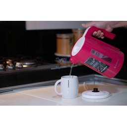 Chaleira Jarra Elétrica Thermo One Rosa Doce CEL387 - Modelo Novo Design - 2 Chaleira Jarra Elétrica Thermo One Rosa Doce CEL387 - Modelo Novo Design - 2
