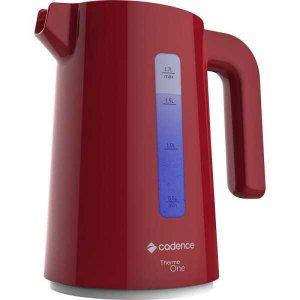 Chaleira Jarra Elétrica Thermo One Vermelha CEL381 - Modelo novo design 110V