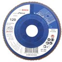 Ver imagem 1 de Disco Flap Blue Metal com Base Plástica Grão 120 - 2608619023000 - BOSCH Disco Flap Blue Metal Base