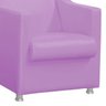 Poltrona Decorativa Tilla para Sala e Recepção Corino D'Rossi - 2