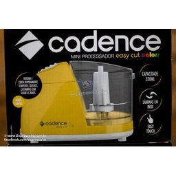 Mini processador Easy Cut Amarelo MPR514 - Elétrico Cadence Colors - Picador triturador de alimentos - 5