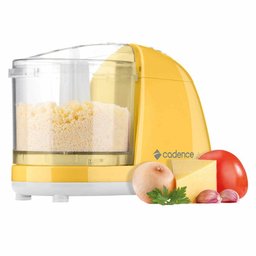Mini processador Easy Cut Amarelo MPR514 - Elétrico Cadence Colors - Picador triturador de alimentos - 1