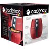 Fritadeira Sem Óleo Air Fry Cadence Vermelha FRT541 - 9