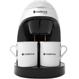 Cafeteira Elétrica Cadence Single 450W CAF110 220V Branca - 1 Cafeteira Elétrica Cadence Single 450W CAF110 220V Branca - 1