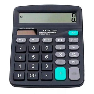 Calculadora de Mesa Comercial Escritório 12 Dígitos
