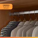 Ver imagem 7 de Guarda Roupas Solteiro 4 Portas 2 Gavetas Castro Andirá