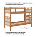 Ver imagem 2 de Beliche Duas Camas Solteiro Barreto