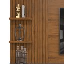 Ver imagem 3 de Painel para Tv até 60 Polegadas 01 Porta Bento Freijó Cinza Urbano Dj Móveis