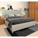 Ver imagem 1 de Cama Box Casal Queen Mônaco - Tcil Móveis - Off White