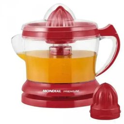 Espremedor de Frutas Premium Red E-23 30W, Vermelho, 220V - Mondial - 2