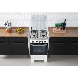 Fogão de Piso Itatiaia Waves 4 Bocas Acendimento Automático - 1