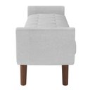 Ver imagem 2 de Cabeceira Cama Box Queen 160cm Pisa e Recamier Neville P02 Bouclé Branco - Mpozenato
