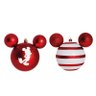 Kit Bola de Natal Disney para Pendurar Árvore Natal 2 Peças 10cm - 1