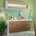 Ver imagem 1 de Cozinha Compacta 100% MDF Smart Modulada 120 cm Madesa