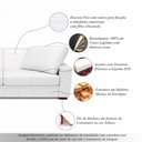 Ver imagem 3 de Sofá Decorativo Sala de Estar Champions 2 Lugares 150cm Couro Branco - Mozzelar