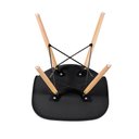 Ver imagem 7 de Conjunto de Mesa Redonda Eames 120cm Branco + 4 Cadeiras Eiffel Dsw Preto