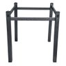 Pés para Mesa de Jantar Base de Mesa Quadrada 0,80 para Tampos de Vidro Madeira ou Granito Texturiza - 2