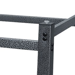 Pés para Mesa de Jantar Base de Mesa Quadrada 0,80 para Tampos de Vidro Madeira ou Granito Texturiza - 3