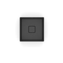 Ver imagem 2 de Terra Matte Black Cuba de Apoio Quadrada S/ Mesa 30x30x12 Cm - Roca Louça Roca Louças
