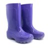Bota Infantil Impermeável Lilás Galocha PVC Borracha - 1