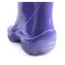 Bota Infantil Impermeável Lilás Galocha PVC Borracha - 2